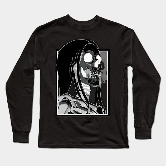 Devilish (negative version) Long Sleeve T-Shirt by Nogh.art